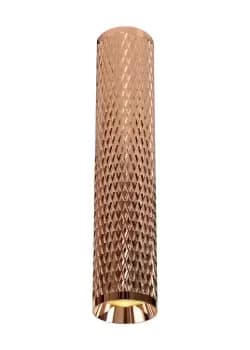 30cm Surface Mounted Ceiling Light, 1 x GU10, Rose Gold