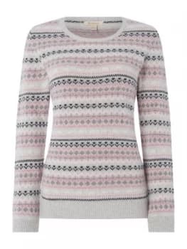 Barbour Roseberry Knit Jumper Light Pink