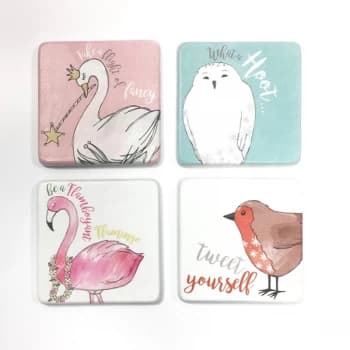 Bird Coaster Set By Heaven Sends