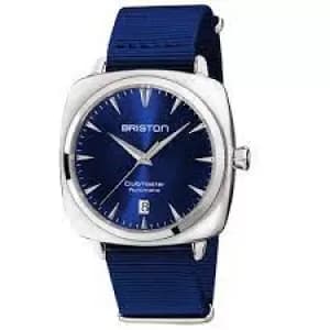 Briston 19640.PS.I.9.NNB Clubmaster Iconic Auto Blue NATO Watch