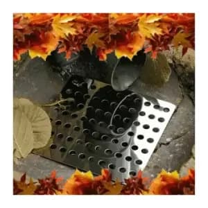 Rustproof Stainless Steel Swirl Drain Guard Cover