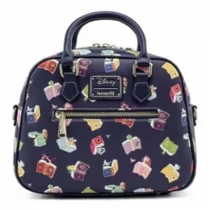 Loungefly Disney Princess Books AOP Crossbody