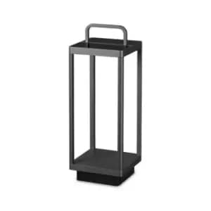 Ideal Lux LED Outdoor Portable Lamp Anthracite IP54, 3000K