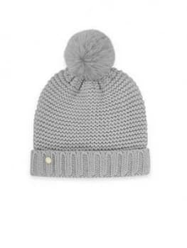 Katie Loxton Chunky Knit Hat - Grey
