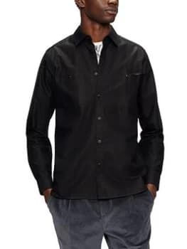 Ted Baker Work Wear Over Shirt - Black, Size 3, Men