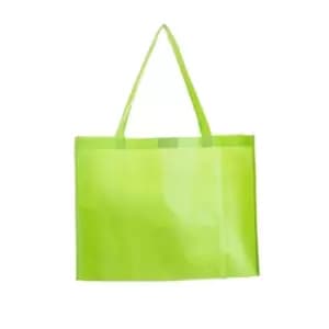 United Bag Store Long Handle Tote Bag (One Size) (Apple Green)