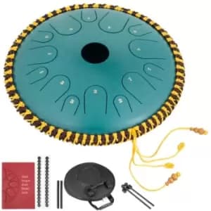 VEVOR 14" 14 Notes Handpan Steel Tongue Drum Hand Drum With Bag & Drum Mallets