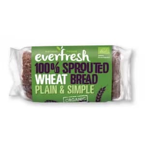 Everfresh Natural Foods Organic Sprouted Wheat Bread 400g