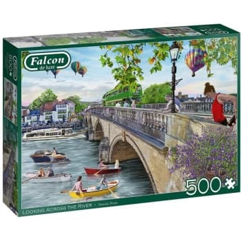 Falcon de luxe Looking Across the River Jigsaw Puzzle - 500 Pieces