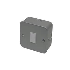 Power Pro 10A 2 way Single Metal-clad switch