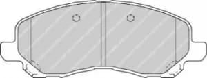 Ferodo FDB1621 Brake Pad Set Front Axle Premier Car
