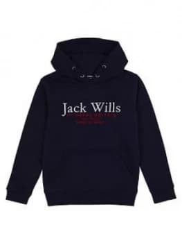 Jack Wills Boys Script Hoodie