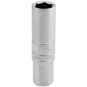 Draper 3/8" Sq. Dr. 6 Point Metric Deep Socket (12mm)