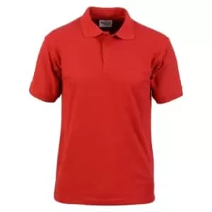 Absolute Apparel Mens Precision Polo (5XL) (Red)