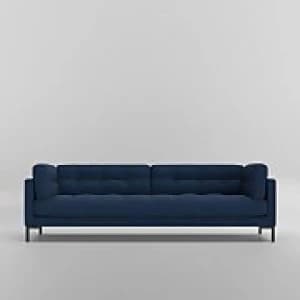 Swoon Landau Smart Wool 3 Seater Sofa - 3 Seater - Indigo