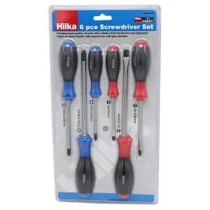 Hilka 6 Piece Screwdriver Set