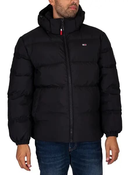 Tommy Jeans Essential Down Jacket Black L