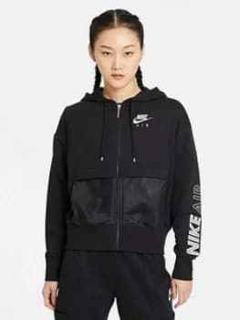 Nike Air Nsw Air Full Zip Hoodie - Black