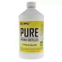 XSPC PURE Premix Distilled Coolant 1 Litre - UV Yellow
