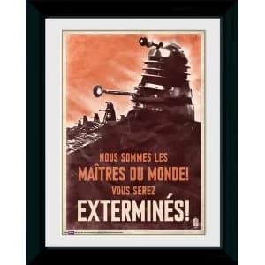 Doctor Who Daleks Exterminate Framed Photographic Print