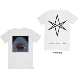 Bring Me The Horizon - Parasite Unisex Medium T-Shirt - White