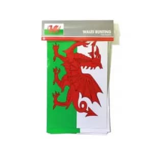 Team Wales Bunting 22 - Red