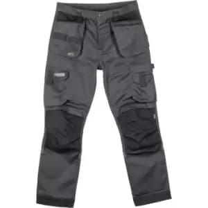 Apache Mens ATS 3D Stretch Holster Work Trousers Grey 30" 31"