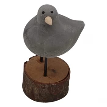 Standing Cement Seabird Small Ornament By Heaven Sends