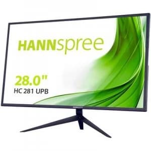Hannspree 28" HC281UPB 4K Ultra HD LED Monitor