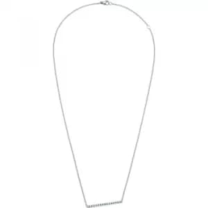Ladies Calvin Klein Stainless Steel Edge Necklace