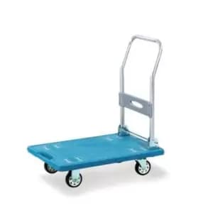Slingsby Lightweight Folding Plastic Platform Truck, With Low Noise Wheels, 150k