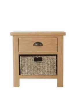 K-Interiors Shelton Ready Assembled 1 Drawer, 1 Basket Sideboard