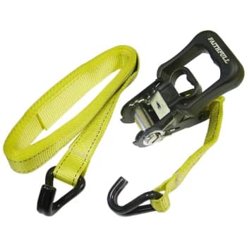 Faithfull FAITDRAT51JH Ratchet Tie-Downs J-Hook 5m x 32mm - 2 Piece