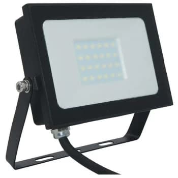 Floodlight 20W Atlas-Mini IP65 (100W Equivalent) 4000K Cool White Black 1500lm Floodlights Security External Outdoor Weatherproof Light - Phoebe Led