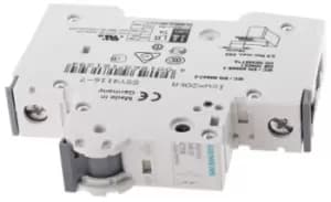 Siemens Sentron 16 A MCB, 1P Curve C