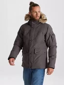 Craghoppers Wasenhorn Parka Jacket, Grey, Size L, Men