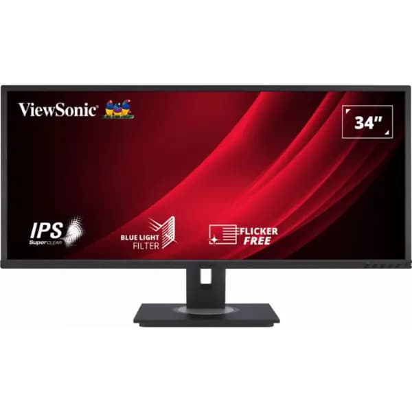 ViewSonic 34" VG3456 UltraWide Quad HD Curved IPS LED Monitor