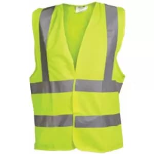 OX Yellow Hi Visibility Vest Large