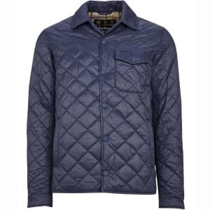 Barbour Mens Tember Quilted Jacket Navy Large
