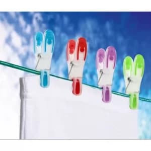 SupaHome Soft Grip Plastic Clothes Pegs Pack 20