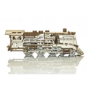 Wooden Express With Rails Wooden City 3D Wooden Model Kit