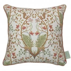 The Chateau by Angel Strawbridge Woodland Trail Cushion