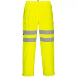 PWR Hi Vis Extreme Trousers Yellow Medium 31"