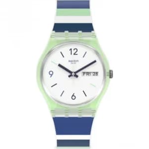 Unisex Swatch Sky Zebra Watch