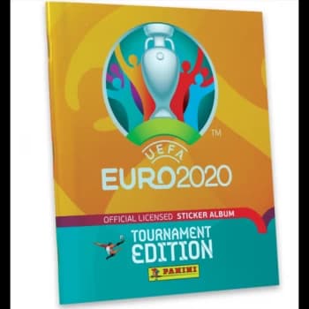 UEFA Euro 2020/21 Sticker Collection Tournament Edition Hardcover Sticker Album