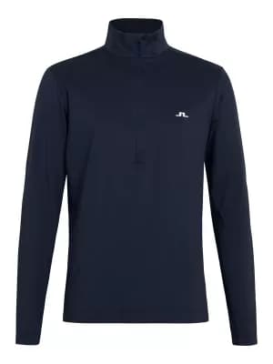 J Lindeberg J Luke Mid Layer Zip Top Mens - JL Navy