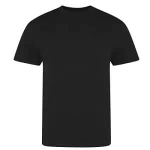 Awdis Unisex Adult The 100 T-Shirt (4XL) (Deep Black)