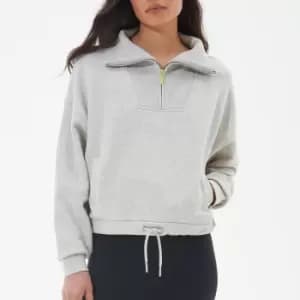 Barbour International Ennis Cotton-Blend Quarter-Zip Sweatshirt - UK 10