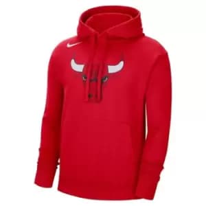 Nike State Warriors Mens Nike NBA Fleece Pullover Hoodie - Red