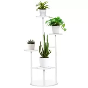 Outsunny 5 Tiered Plant Stand w/ Anti-tip Strap